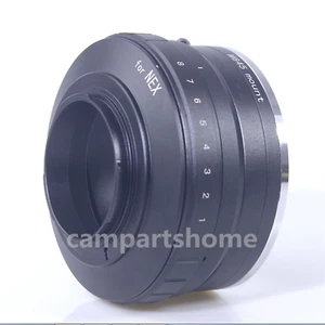 Tilt Mamiya 645 M645 Lens to Sony E mount NEX A6500 A6000 A7 5N 5R 5C Adapter - Picture 1 of 1