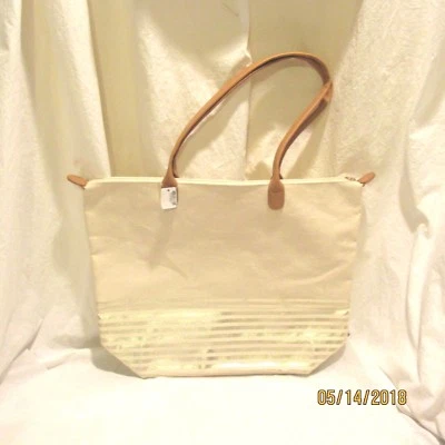 Bath and Body Works ночная сумка новая с бирками нейтральный коричневый металлик - Изображение 1 из 3