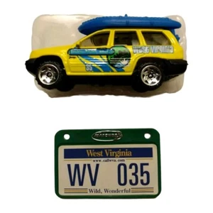 Matchbox Across America West Virginia 2001 50th Birthday Jeep Grand Cherokee - Picture 1 of 6