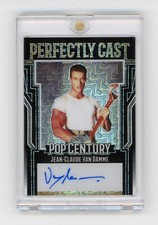 2023 Leaf Metal Pop Century Jean-Claude Van Damme Black Mojo Autograph #d 1/1