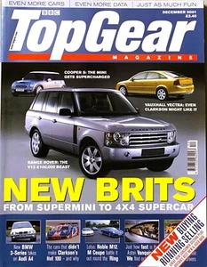 TOP GEAR MAGAZINE DEC-2001 - Lotus Exige, BMW M Coupe, Noble M12 GTO, Audi A6 - Picture 1 of 13