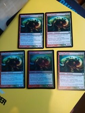 MTG Card. Morselhoarder x5. Shadowmoor elemental. 1 is foil
