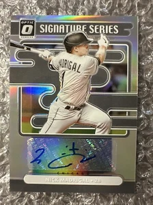 2021 Donruss Optic Nick Madrigal Autograph Auto #SSNM White Sox - Picture 1 of 2