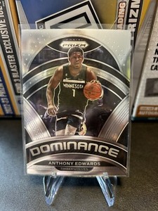 Anthony Edwards 2022-23 Panini Prizm “Dominance” #17 Minnesota Timberwolves