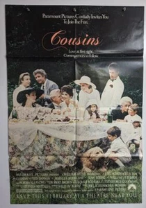 Join the Fun with Ted Danson in "Cousins" 1989 Original Vintage Movie Poster - Bild 1 von 1