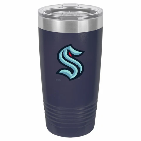 Seattle Kraken High Endurance Polar Camel Stainless Steel 20oz Travel Tumbler Cover