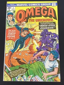 Omega the Unknown #1 - Marvel Comics 1976 First Issue - Picture 1 of 7