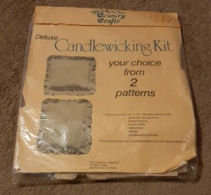 Deluxe Kerzendocht-Set brandneu Country Crafts Tulpe, Teddybär - Bild 1 von 2