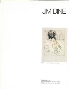 Jim Dine Suite of 10 Etchings 1979 Pace Editions Catalog Sheet - Picture 1 of 3