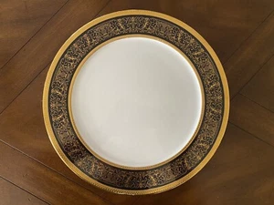 Rosenthal Classic Large 13” Serving Platter Plate Cobalt Blue/Gold - Picture 1 of 11