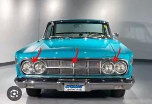 1964 Mercury Comet Caliente Cyclone 404 complete grill/headlight set - Picture 1 of 14
