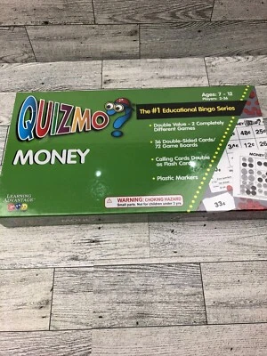 Quizmo Money Educational Bingo Series New Unopened - Image 1 of 4