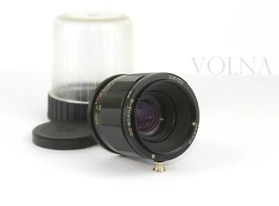 Soviet lens MC VOLNA - 9  MACRO lens  50mm f/2.8 Mount M42 - Image 1 of 4