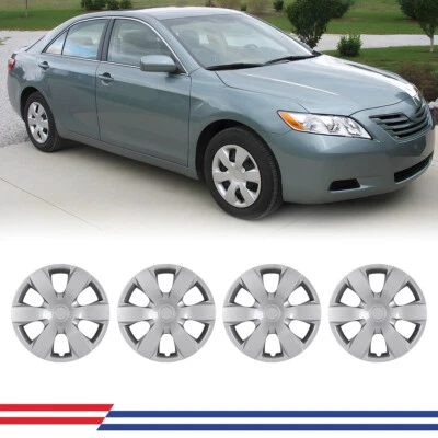 For 2007-2009 2010 2011 TOYOTA CAMRY 16in Wheel Covers Snap On Full HubCaps 4PCS - Imagem 1 de 4