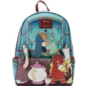 Mochila Biblioteca Loungefly Disney La Bella y la Bestia - Imagen 1 de 5