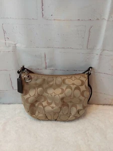 Coach Signature  Pleated Swing Pack Crossbody Small Bag - Picture 1 of 7