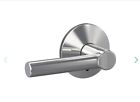 Schlage Custom Broadway Non-Turning Two-Sided Dummy Door Lever Set with Kinsler