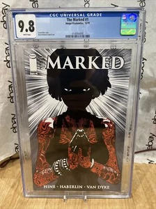 THE MARKED #1 MT 9.8 CGC WHITE PAGES DAVID HINE STORY HABERLIN Horror - Bild 1 von 3