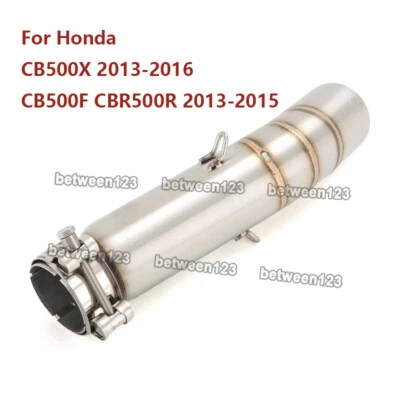 Punta de escape de enlace medio antideslizante para Honda CB500F CBR500R 2013-2015 CB500X 2013-2016 Foto 1 de 4