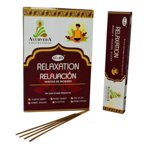 Palos de incienso D'art fragancia relajación relax agarbat enrollado a mano 12x15 g - Imagen 1 de 5