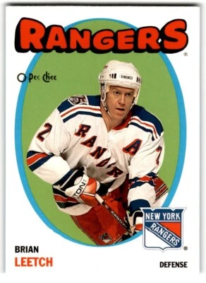 Brian Leetch 2001-02 O-Pee-Chee Heritage #4 New York Rangers - Image 1 of 2
