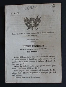 Decreto Regio - Convocatoria de la chaqueta para perros universitarios de Acerenza - - Imagen 1 de 1