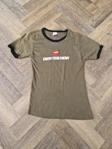 Manic Street Preachers Know Your Enemy Vintage Deadstock Music T-Shirt Ladies XS - Picture 1 of 6