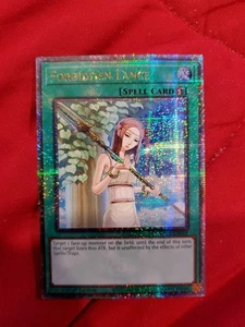 VERBOTENE LANZE Quarter Century Rare Rarität, QCR Yugioh TCG - Bild 1 von 1