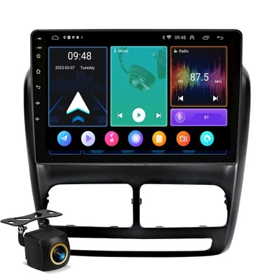 9" Android 14 CarPlay Autoradio Sat Nav GPS BT DAB+ für Fiat Doblo MK2 2009-2015 - Bild 1 von 4