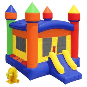 Commercial Bounce House 100% PVC 13 x 13 Inflatable Castle Jump with Blower - Picture 1 of 8