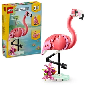 LEGO Creator Animal: Pink Flamingo Toy Birthday Present Block Girls Boys Childre - Picture 1 of 9