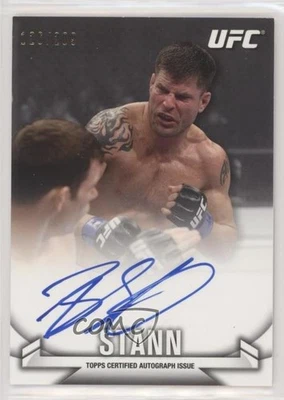 2013 Topps UFC Knockout Auto /209 Brian Stann #KA-BS Auto - Image 1 of 2