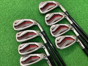 Nike VR_S COVERT 2.0 Iron Set of 8, 5-9-P-A-S Custom Order Genuine Shaft USED - Picture 1 of 5