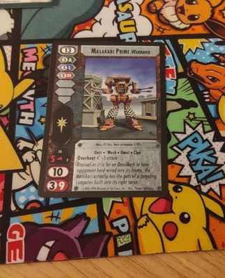Battletech CCG TCG: Masakari Prime Warhawk - Image 1 of 2