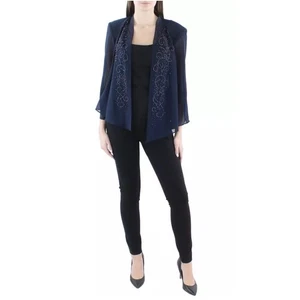 R&M Richards Mujer Adornado Ocasión Especial Cárdigan Top Chaqueta BHFO 8041 - Imagen 1 de 2