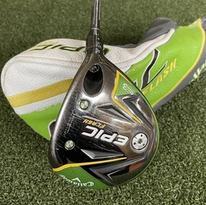Callaway Epic flash 3-Wood 15 Mens RH Project X Evenflow Green 65g 5.5 Regular - Picture 1 of 11