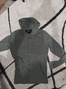 Anetik Vent UV Technology Button-up Hoodie Size XSmall - Picture 1 of 7