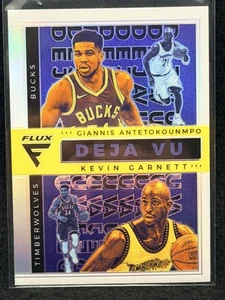 2020-21 Panini Flux #33 Giannis Antetokounmpo / Kevin Garnett Deja Vu Silver - Bild 1 von 2
