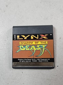 Atari Lynx Shadow Of The Beast Cart Only Tested 