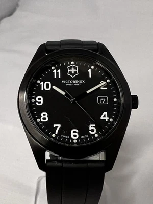 Victorinox Swiss Army Garrison Reloj de Campo Hombre Negro Cuarzo Estilo Militar Foto 1 de 4