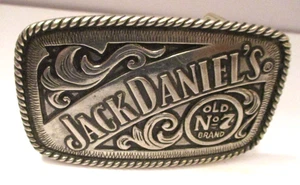 NICE 2003 JACK DANIEL'S OLD No. 7 TENNESSEE WHISKEY BELT BUCKLE ~ L@@K ~ - Picture 1 of 2