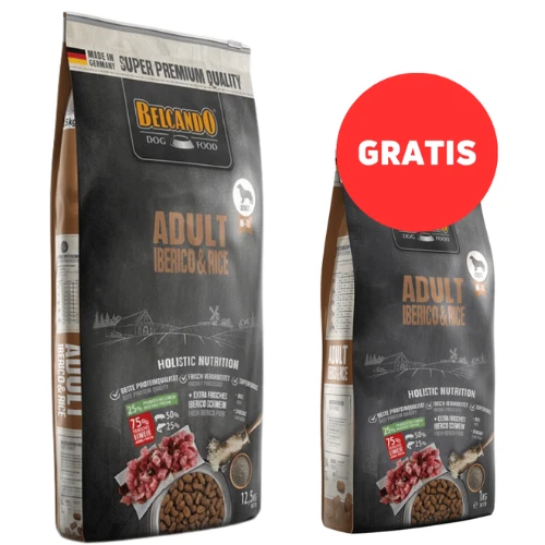Belcando Adult Iberico & Rice Hundefutter - 12,5 kg Sack