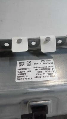 2016 BMW 320I Instrument Panel Air Bag Right GREY 93K Miles OEM 541459 Foto 1 de 4