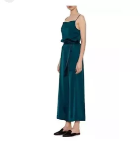 VIKTORIA & WOODS Perseverance Jumpsuit Emerald Size 0 (6 AUS) BNWT Strappy Belt - Picture 1 of 9