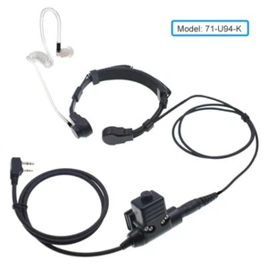 Z Taktyczny mikrofon gardłowy Z003 Air Tube Zestaw słuchawkowy z U94 Z114 PTT do BaoFeng UV-5R - Zdjęcie 1 z 6