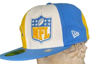 NFL Los Angeles Chargers New Era 59FIFTY Baseball Hat/Cap 7-3/4 NWT - Picture 1 of 7