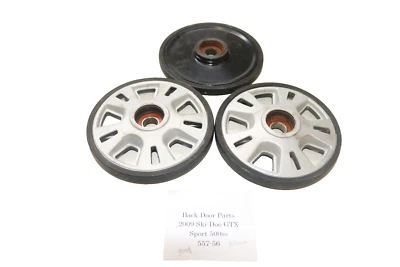 Juego de pares de ruedas grises Ski-doo GTX 500SS 2009 Sport Xp Foto 1 de 4