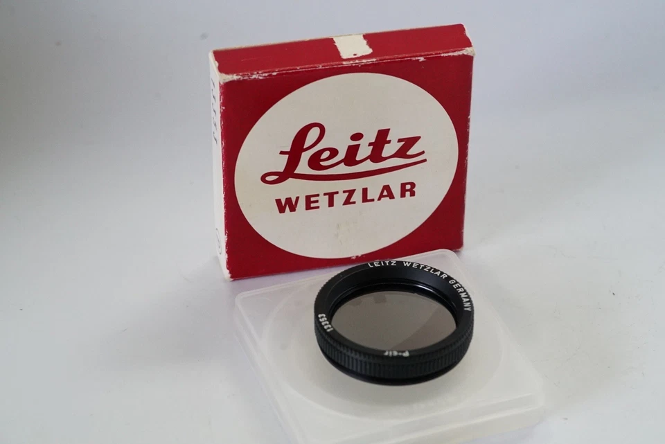Leica Leitz 13353 P polarizing filter, E44 44mm screw-in boxed For Summicron - Image 1 of 4