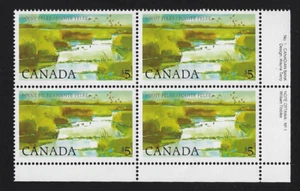 Canada — Corner Block of 4 LR — Point Pelee National Park #937 (Plate 1) — MNH - Picture 1 of 1