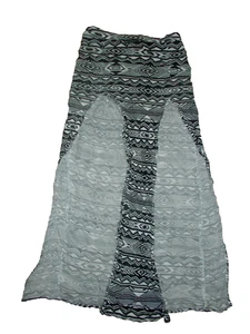 neckischer, luftig leichter, langer Rock von H&M Gr. 36 - ANSEHEN! - Bild 1 von 2